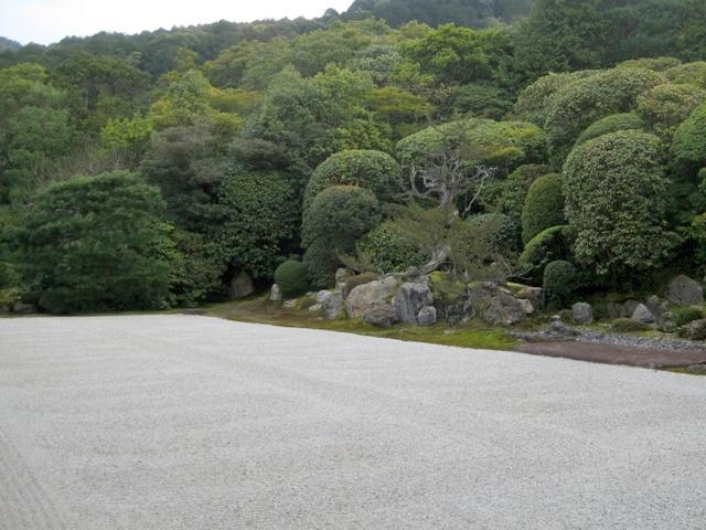 Karesansui Zen garden in Japan